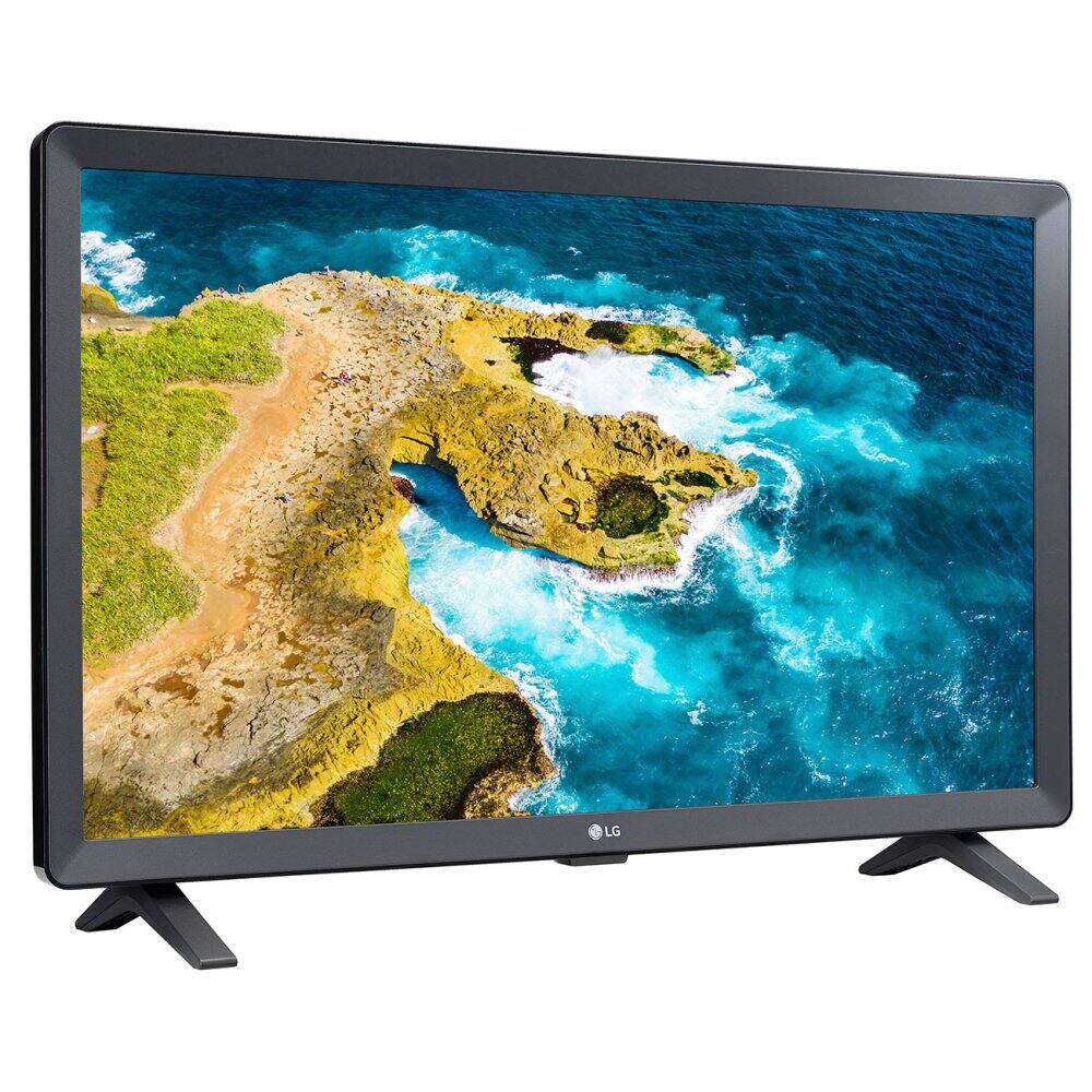 Alt View 3. LG - 24" Class LED HD Smart webOS TV (2024) + 1 Year Extended Warranty Protection Plan Bundle.