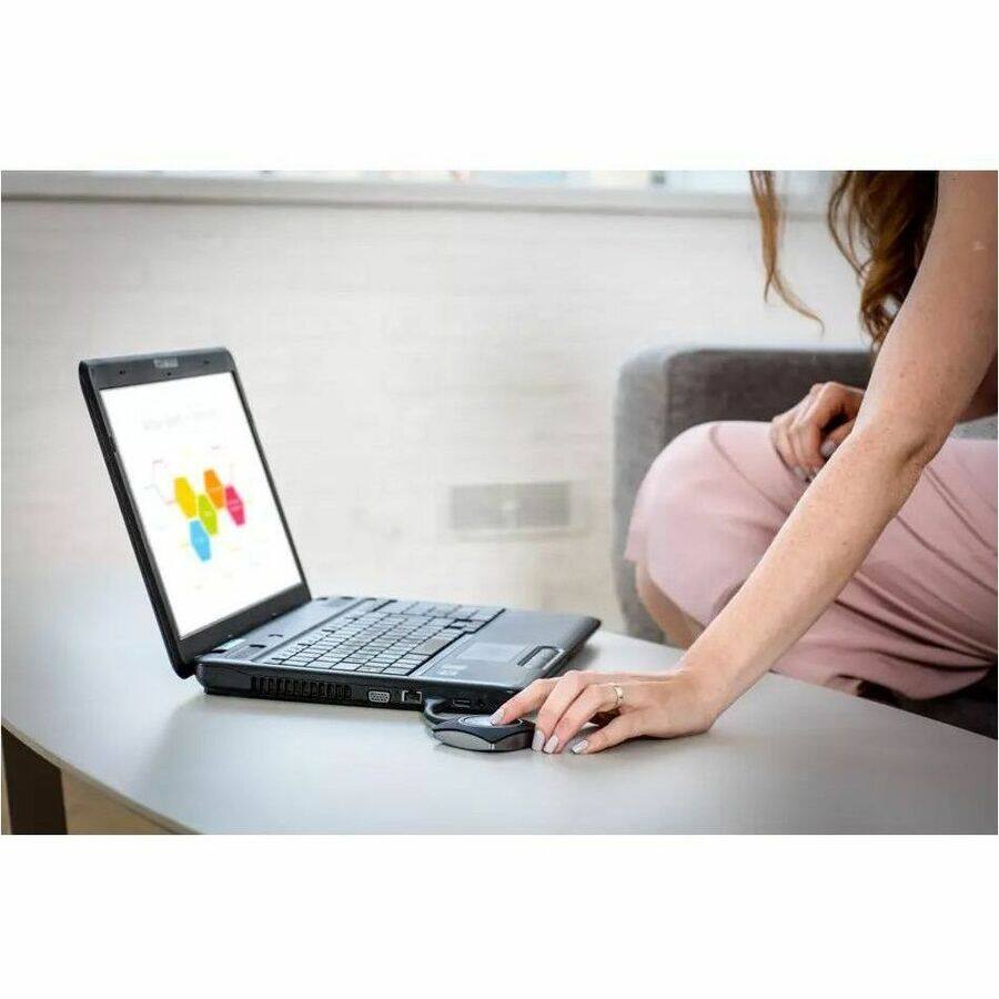 Alt View 2. Barco - Barco ClickShare CX-50 Gen2 - US Version With 2 Buttons - For Boardroom, Meeting Room, Video Conferencing - 3840 x 2160 - Black.