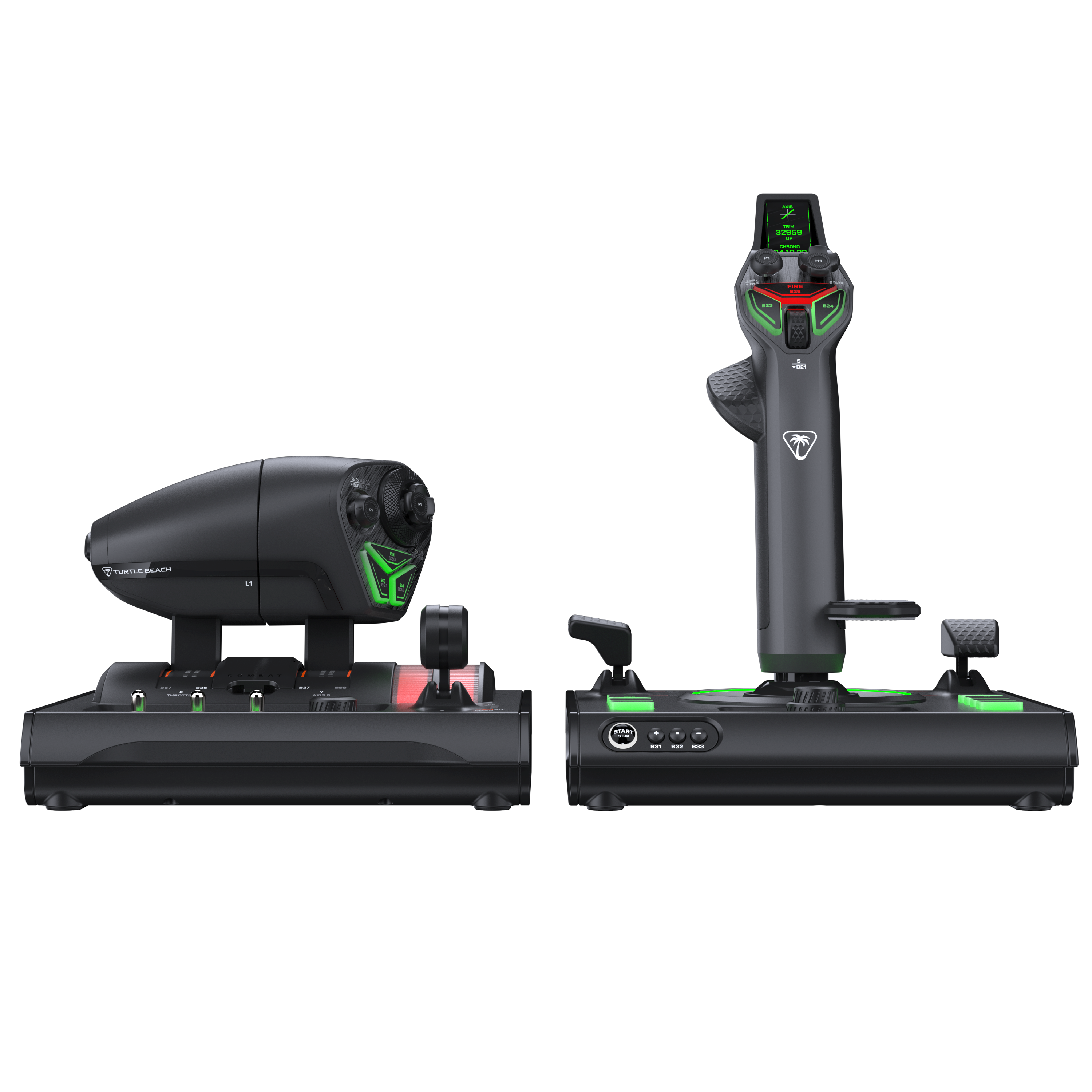 Turtle Beach VelocityOne H.O.T.A.S. Flight Sim Controls for PC ...