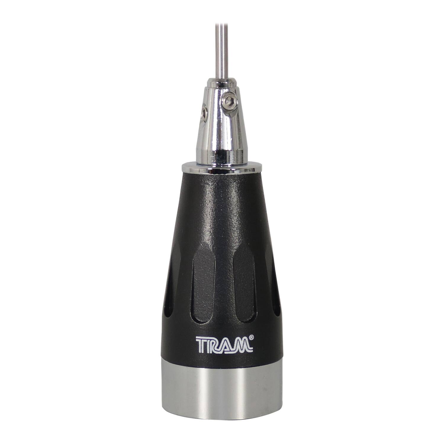 Back. Tram - 136 MHz to 174 MHz Pretuned Gain Antenna - Stainless Steel.