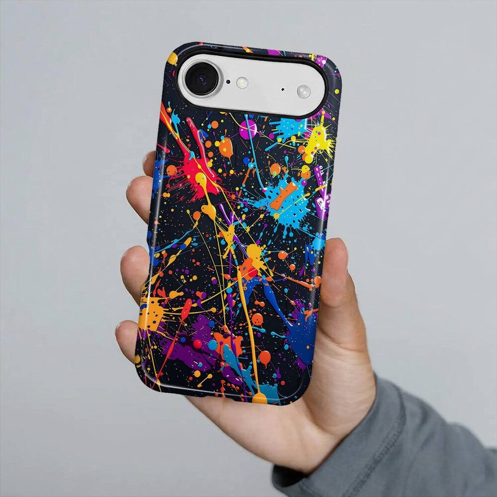 Alt View 3. BUBM - Smartphone Case for iPhone - 2-Layer Durable Smartphone Protection Case - Afterimage - Afterimage for iPhone Air.