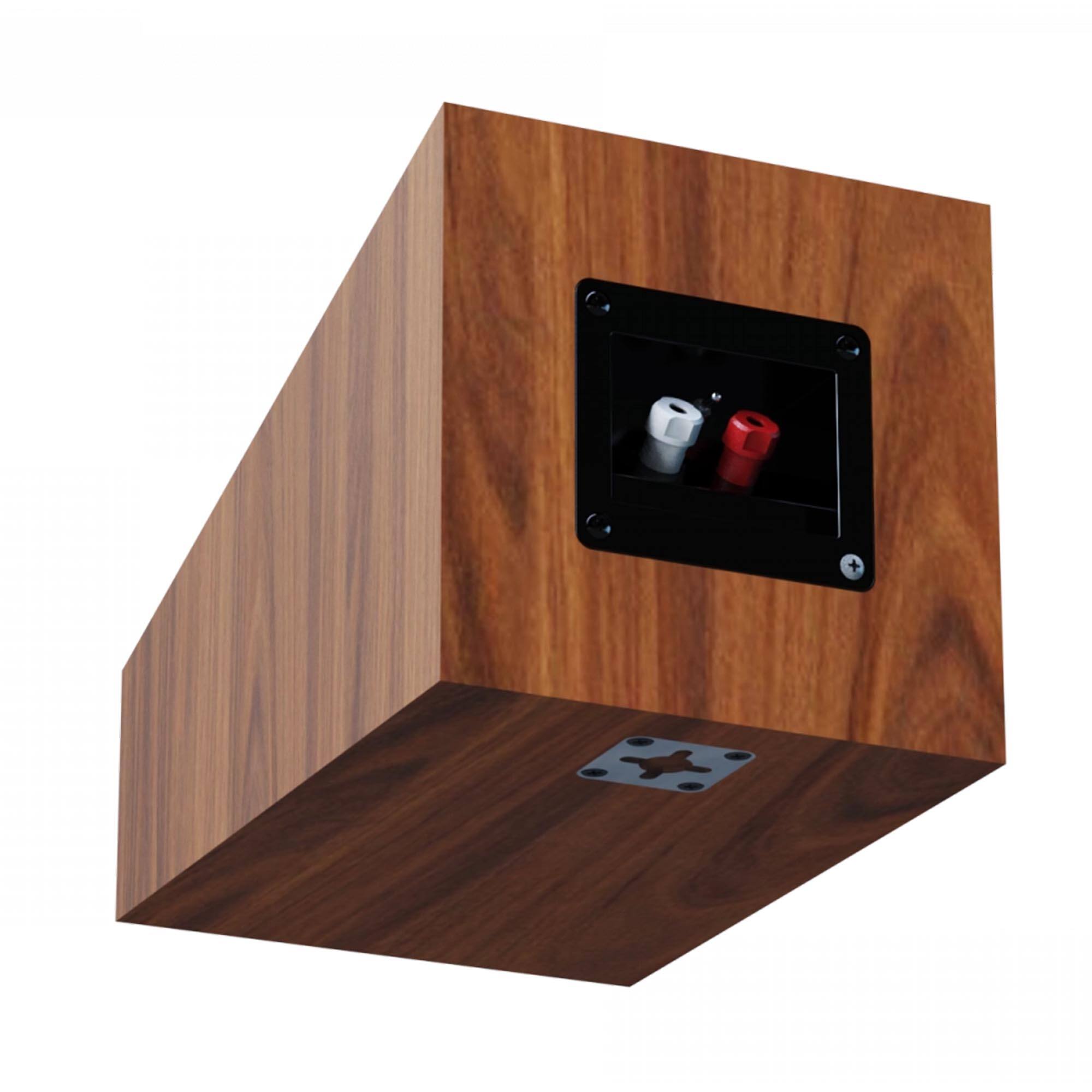 Alt View 10. ELAC - ELAC Debut 3.0 - 4" Atmos Enabled Speakers (Walnut) DA43-WN - (Pair) - Walnut.