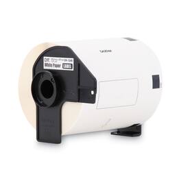 Brother - DK1240 1.9 in. x 4 in. Die-Cut Shipping Labels - (1-Roll) - White