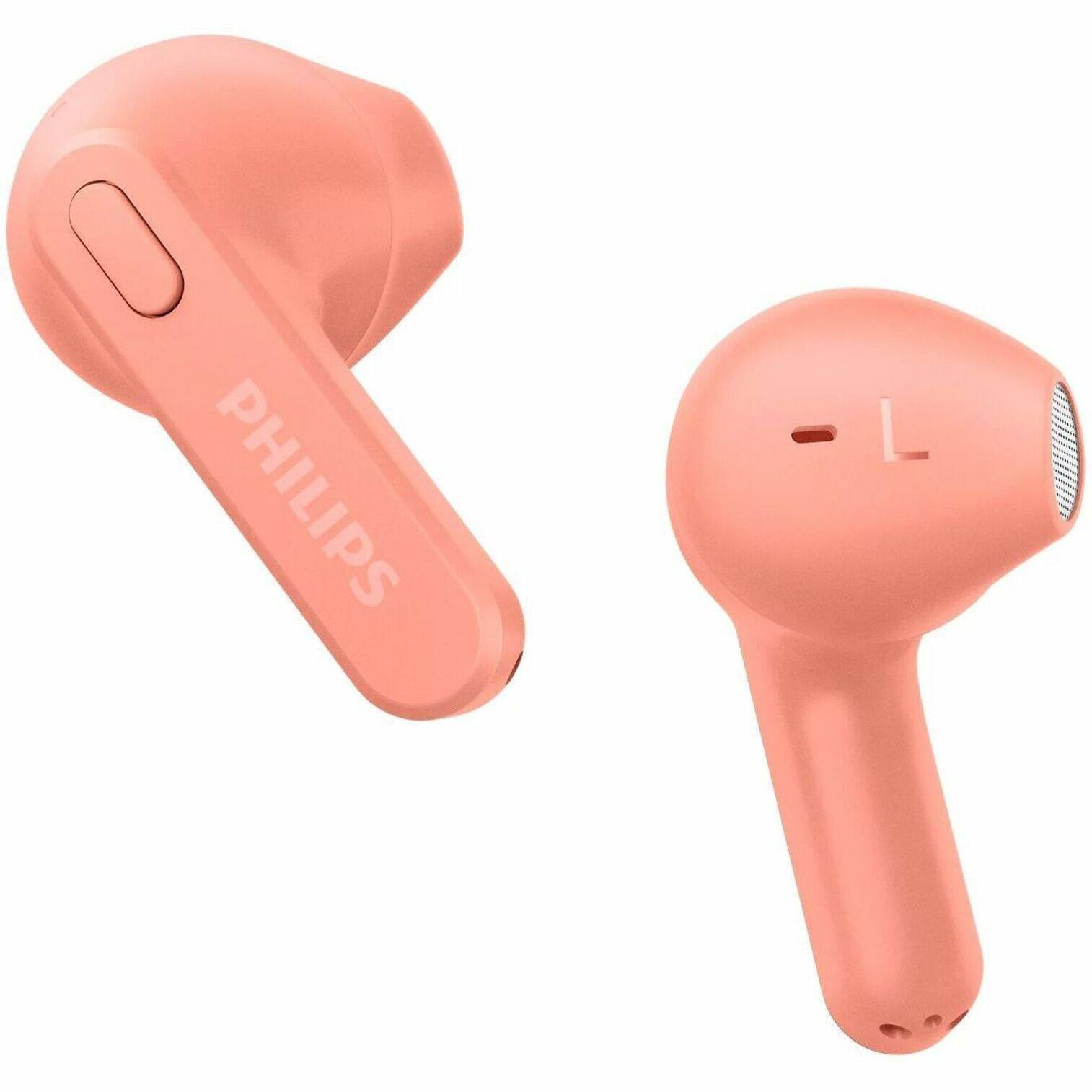 Alt View 19. Philips - TAT2236PK True Wireless Earbuds - Pink.