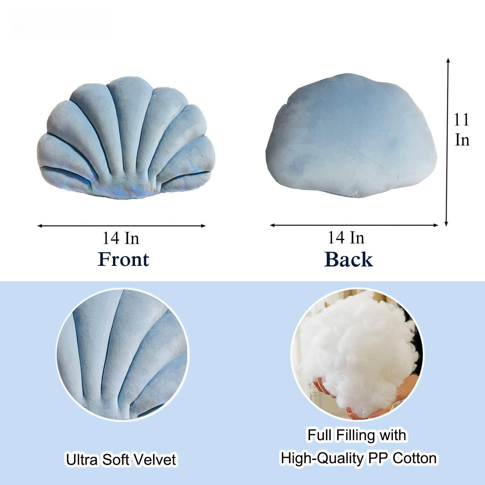 11 In  
14 In Front  
14 In Back  

Ultra Soft Velvet  
Full Filling with High-Quality PP Cotton