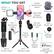 WHAT YOU GET
- LED-XS Panel Light
- PR-3 Smartphone Holder
- Double Rycote Shock Mount
- VXR10-PRO Shotgun Microphone
- SPL-WA Wide-Angle Lens
- MV-T5 Full Size Tripod
- MV-T1 Miniature Tripod
- Tripod Extension Pole
- Bluetooth Remote
- IMA-1 Lightning Adapter
- Made for iPhone
- Apple MFI Certified Lightning Cable
- Foam Windscreen
- Windscreen