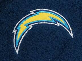 Alt View 3. Northwest - Los Angeles LA Chargers 3 PC Embroidered San Diego Bath Towel Gift Set - Multi.
