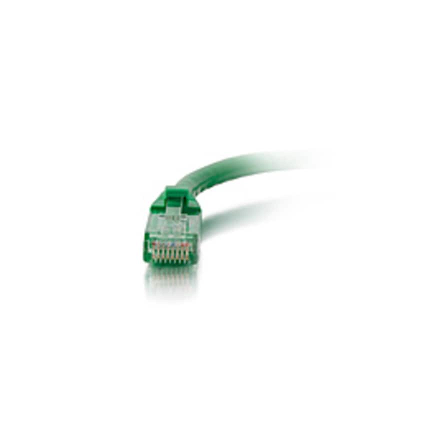 C2G - 10ft Cat6a Unshielded Ethernet Cable Cat 6a Network Patch Cable - Green
