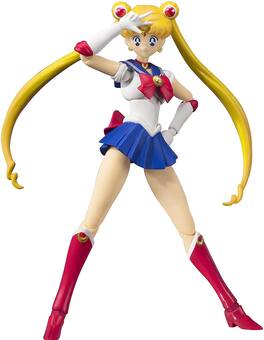 Bandai - Tamashii Nations - Sailor Moon - S.H. Figuarts - Sailor Moon Animation Color Edition Action Figure - COLLECTIBLES - Multicolor