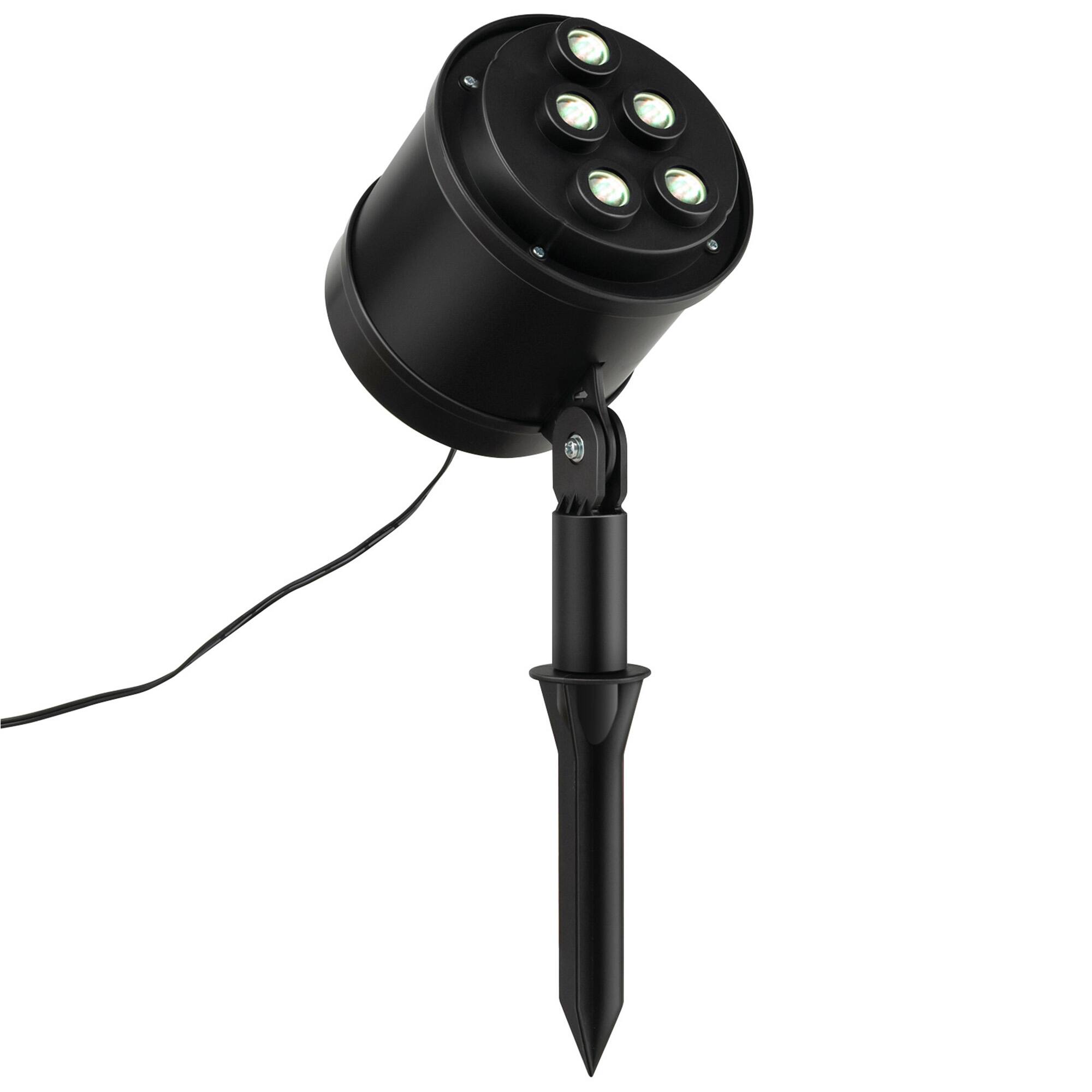 Alt View 9. Gymax - Gymax Christmas Waterproof Projector Light Holiday Decor LED Lights w/ Gift Pattern - Black.