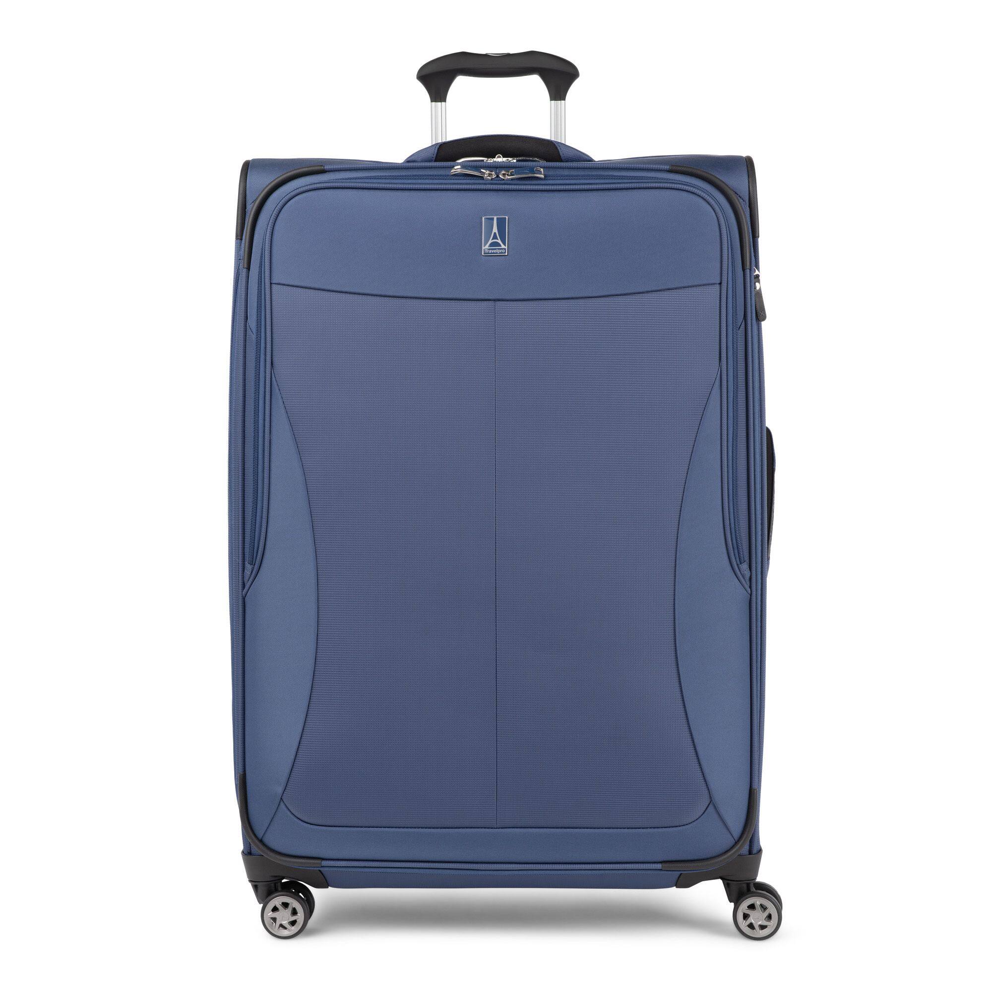 Back. Travelpro - Walkabout 6 Softside Expandable 2 Piece (20"/29") Spinner Luggage Set - Ocean Blue.