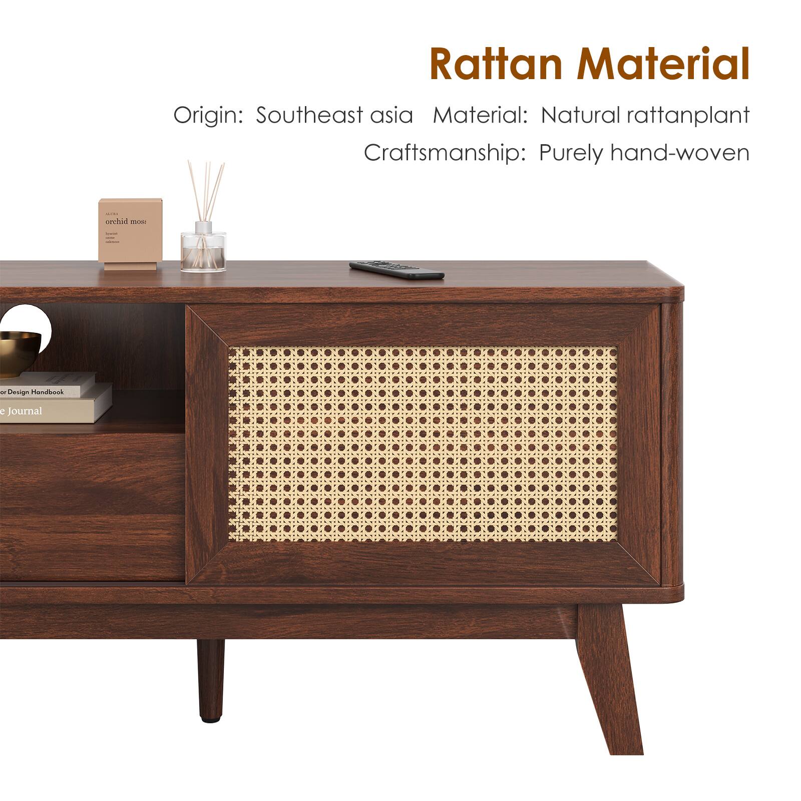 Rattan Material  
Origin: Southeast Asia  
Material: Natural rattan plant  
Craftsmanship: Purely hand-woven