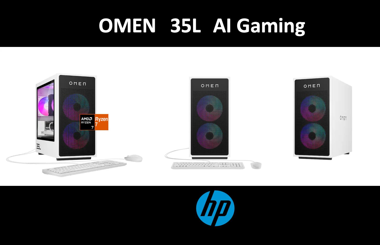 OMEN 35L AI Gaming  
AMD Ryzen 7