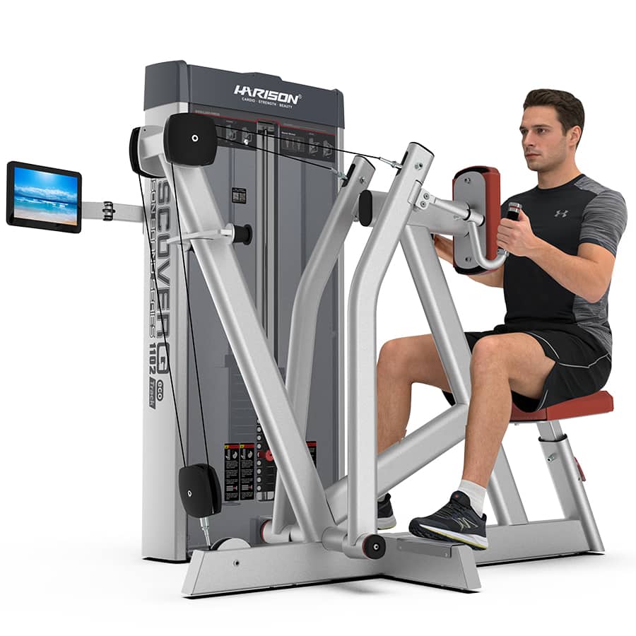 HARISON - DISCOVER HR-G1102 Seated Row Machine - White