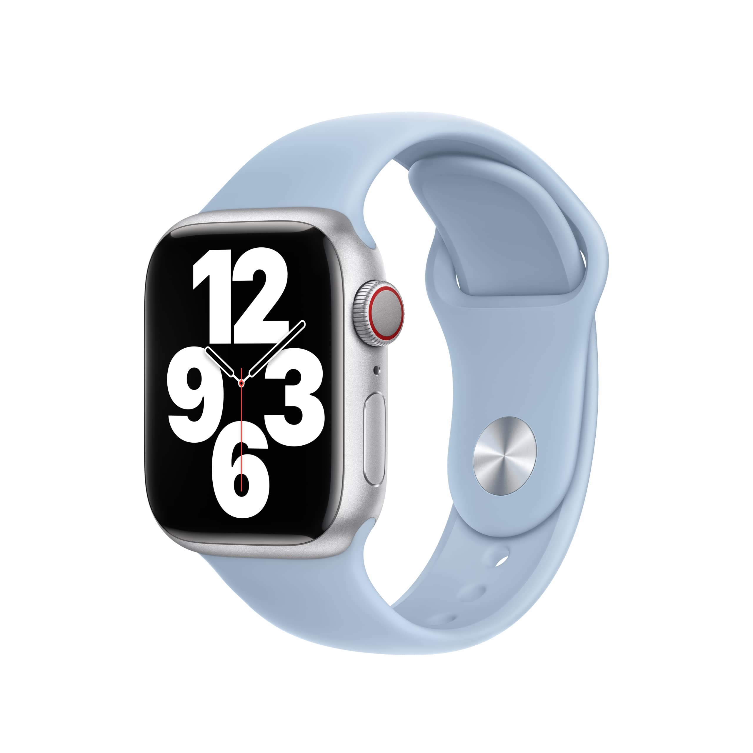 Alt View 2. Apple - Apple Watch Band - Cinturino Sport - 41 mm - Cielo - One Size - Blue.