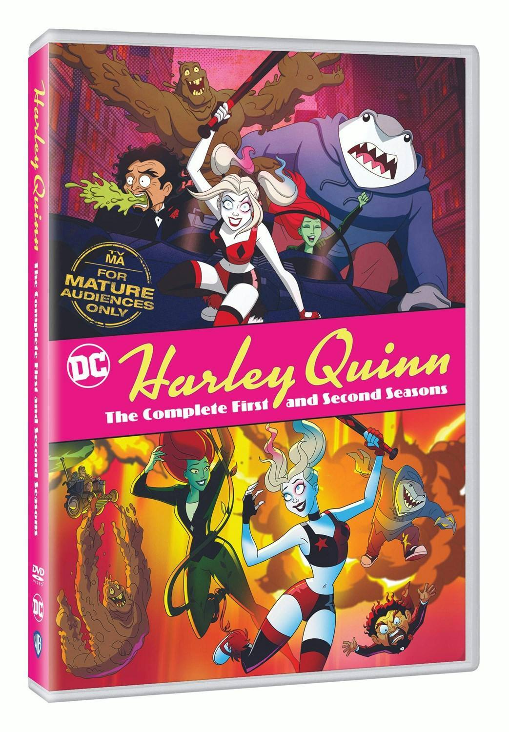 Angle. Harley Quinn: Seasons 1 and 2 (DVD Double Feature) [DVD].