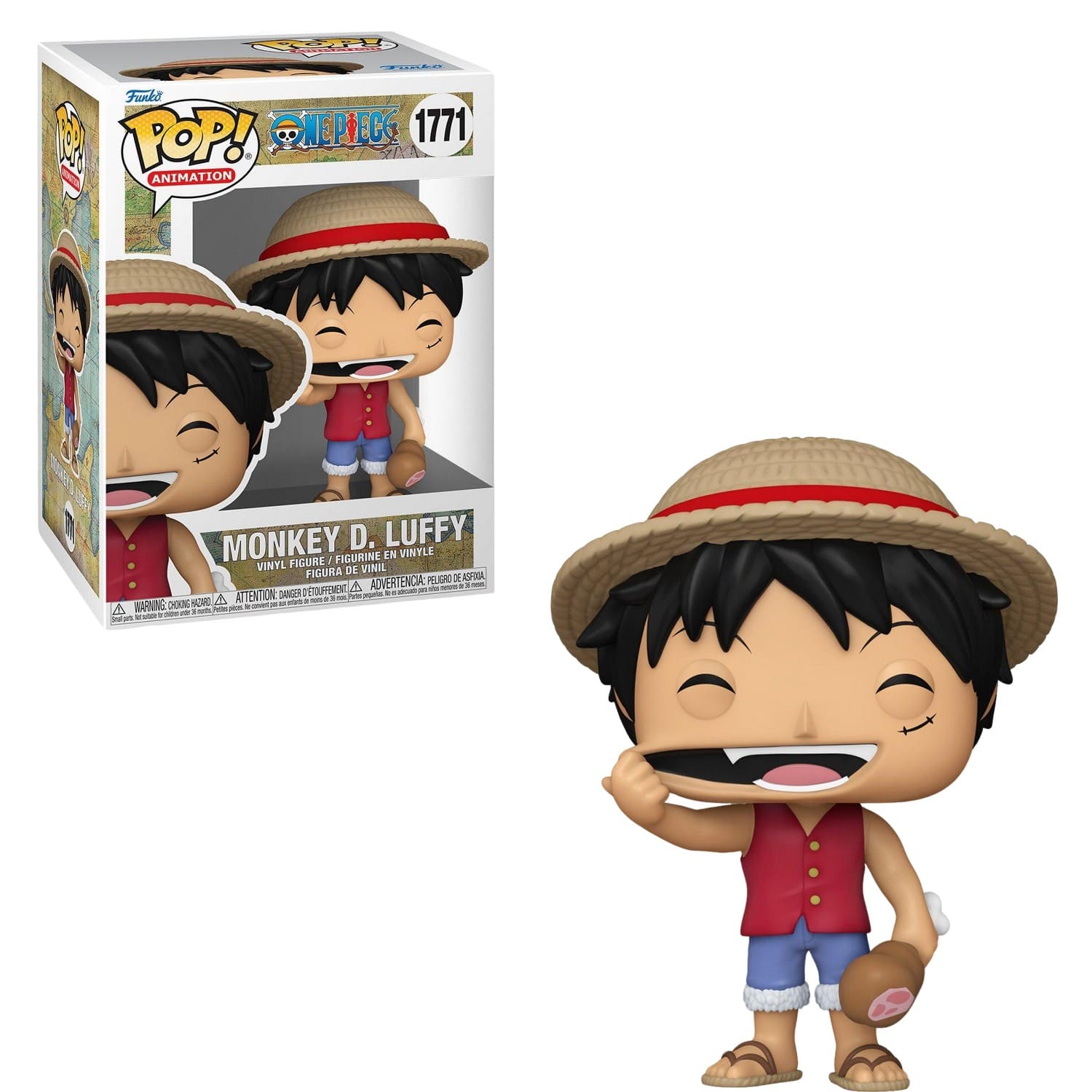 Funko Pop! One Piece Monkey D. Luffy Multicolor FU80365 - Best Buy