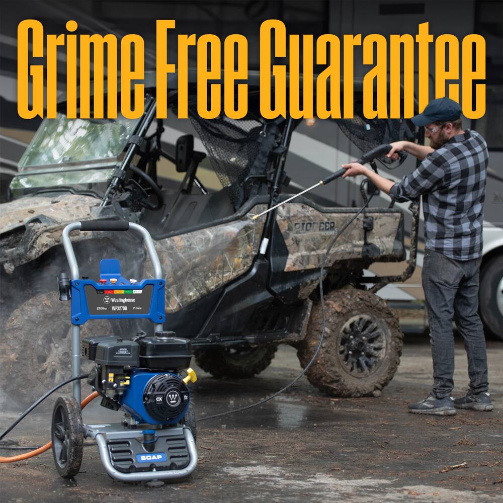 Grime Free Guarantee

OTO EER I | | A 2 Westinghouse - PX2700