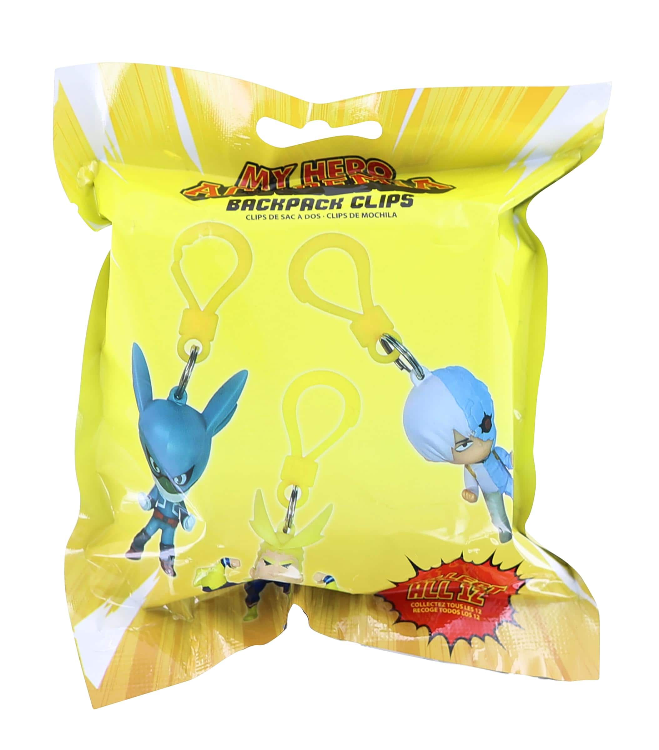 Bandai - My Hero Academia Backpack Blind Bag Clip-On Figure | One Random - Yellow