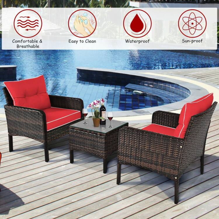 Comfortable & Breathable  
Easy to Clean  
Waterproof  
Sun-proof