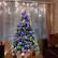 Alt View 13. Costway - 6ft Pre-Lit Snowy Christmas Hinged Tree 11 Flash Modes w/ 350 Multi-Color Lights - Green/White.