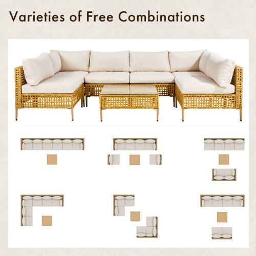 Varieties of Free Combinations