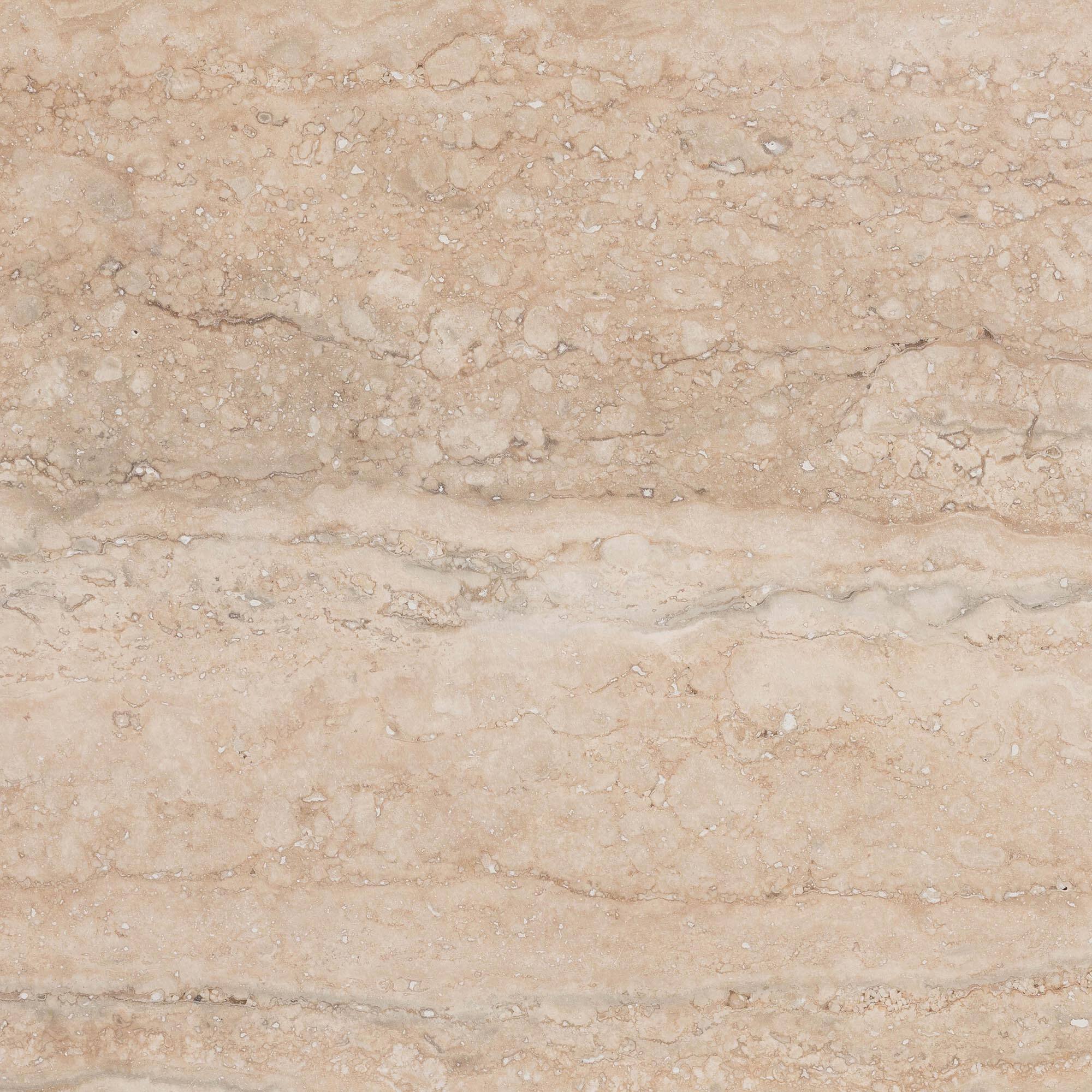 Alt View 1. bali & pari - Usama End Table with Marble Stone Top - Sculpted Pedestal Accent Side Table for Living Room or Entryway - Cream/Antique Brown.