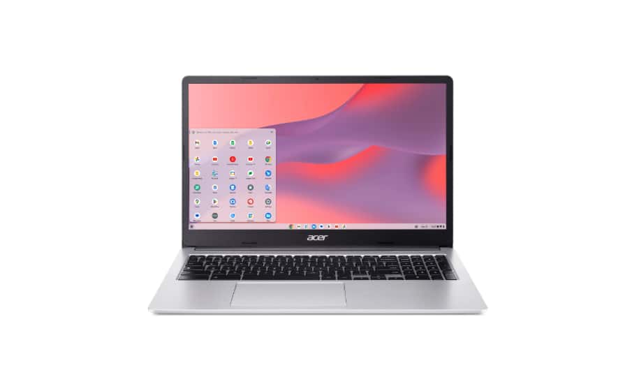 Acer - Chromebook 315 CB315-4H-C7A1 15.6" FHD LED LCD Celeron Processor N4500 4GB 64GB eMMC - Silver