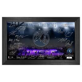 Highland Mint - Minnesota Timberwolves Signature Court Print - Multicolor