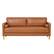 Front. Lifestyle Solutions - Langford Sofa Caramel PU - Caramel.