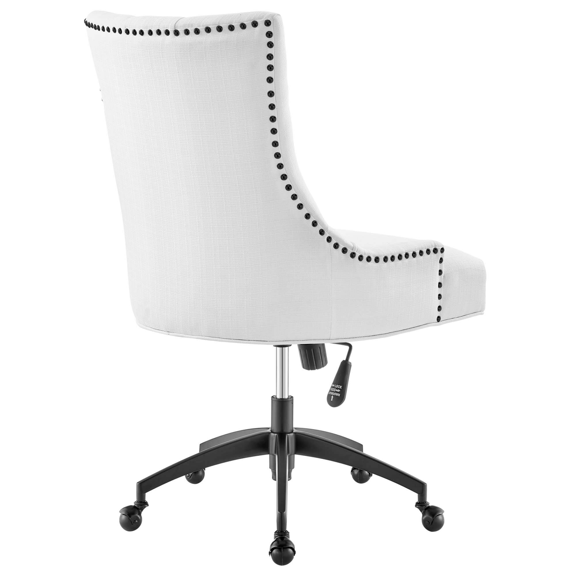 Alt View 2. Modway - Regent Tufted Fabric Office Chair by Modway - Black White.