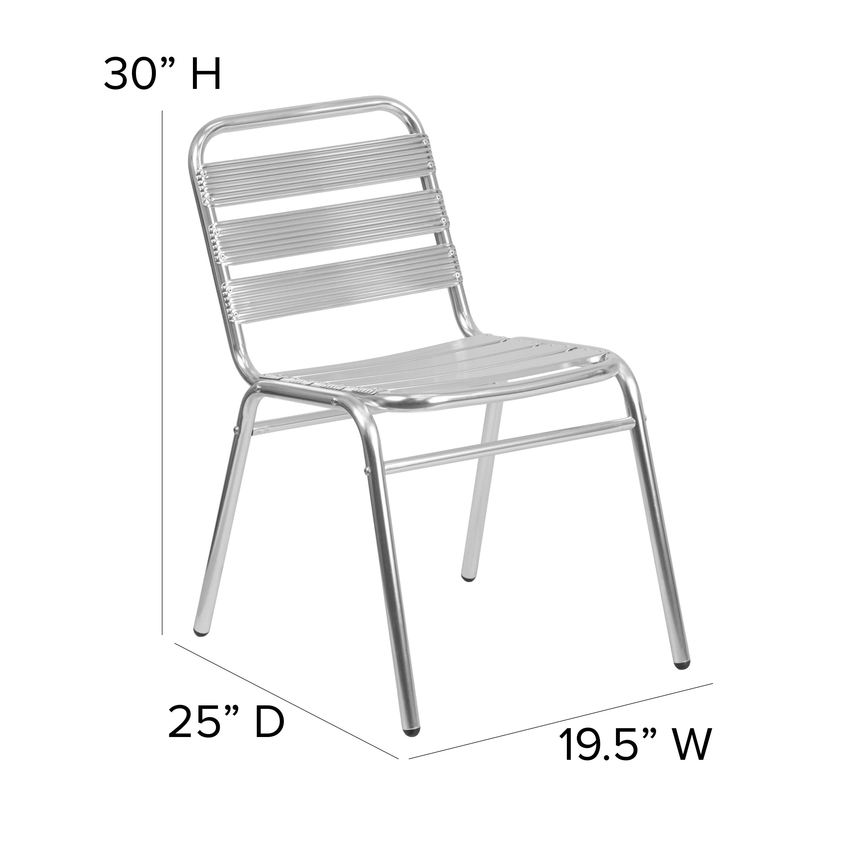 30" H  
25" D  
19.5" W