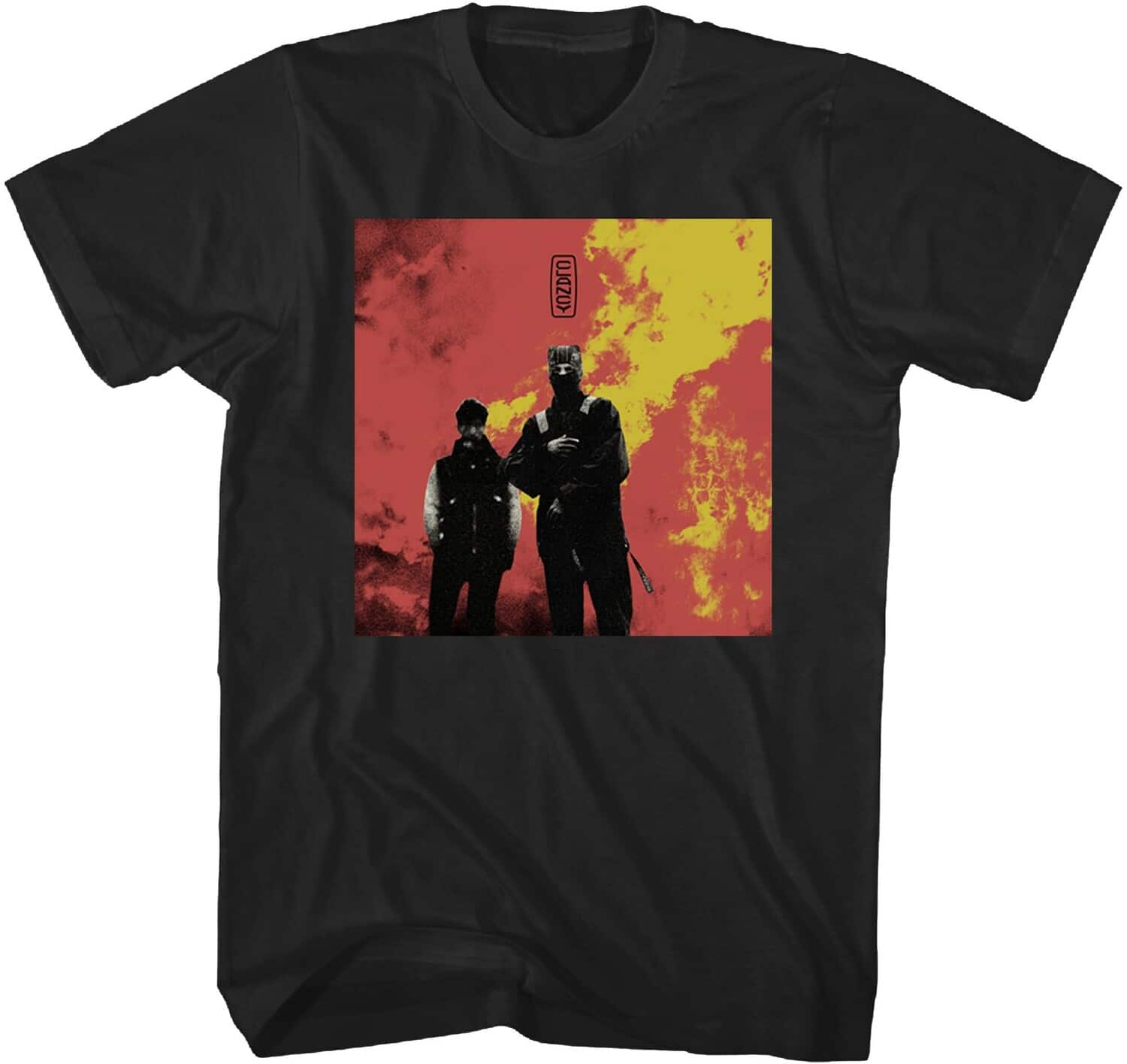 PopMarket- Twenty One Pilots- Twenty One Pilots- Clancy Album Cover T-Shirt- Medium Black TS24TOP006B2- APPAREL- Multicolor