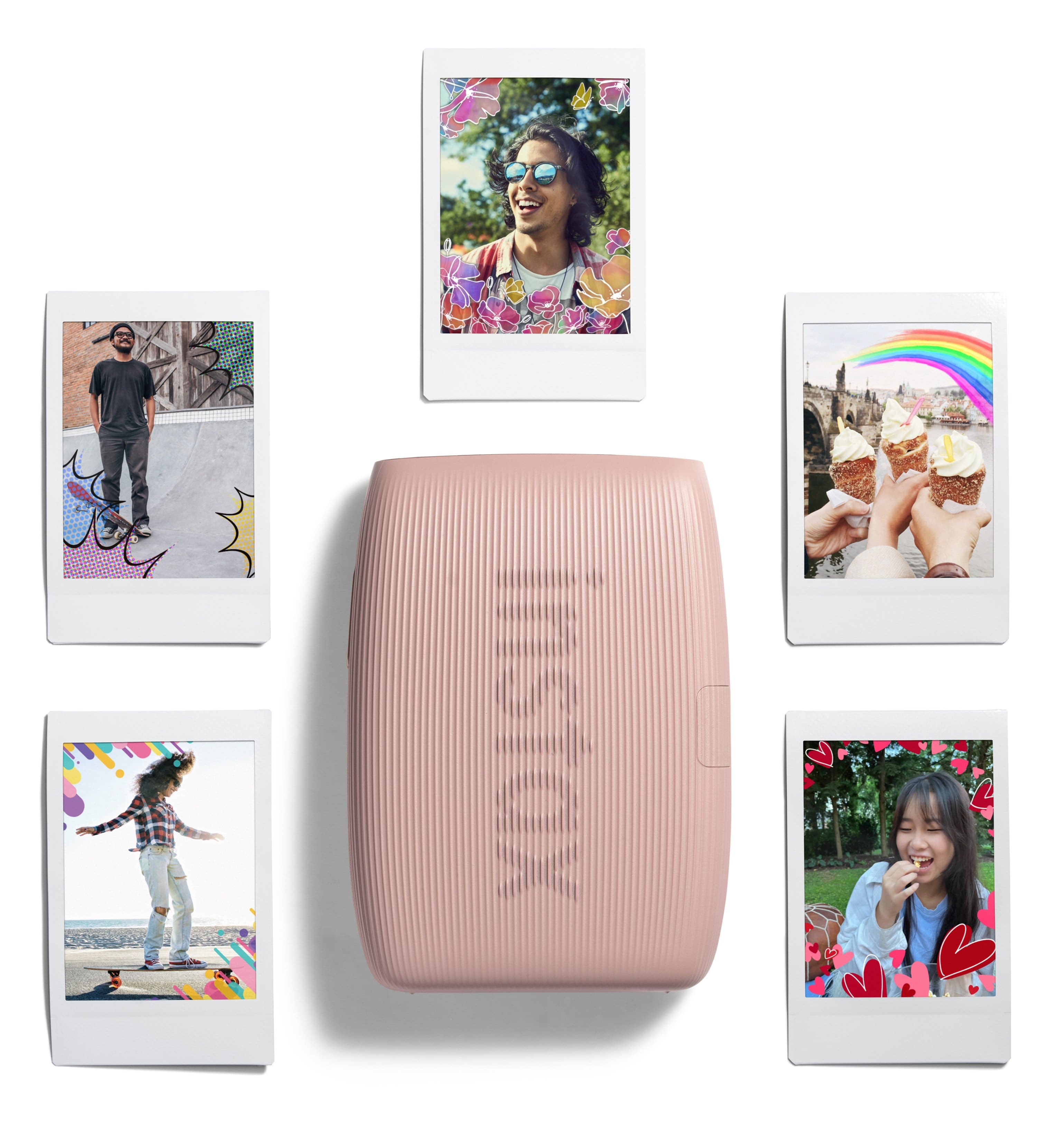 Alt View 18. Fujifilm - instax mini Link 3 Smartphone Printer - Rose Pink.