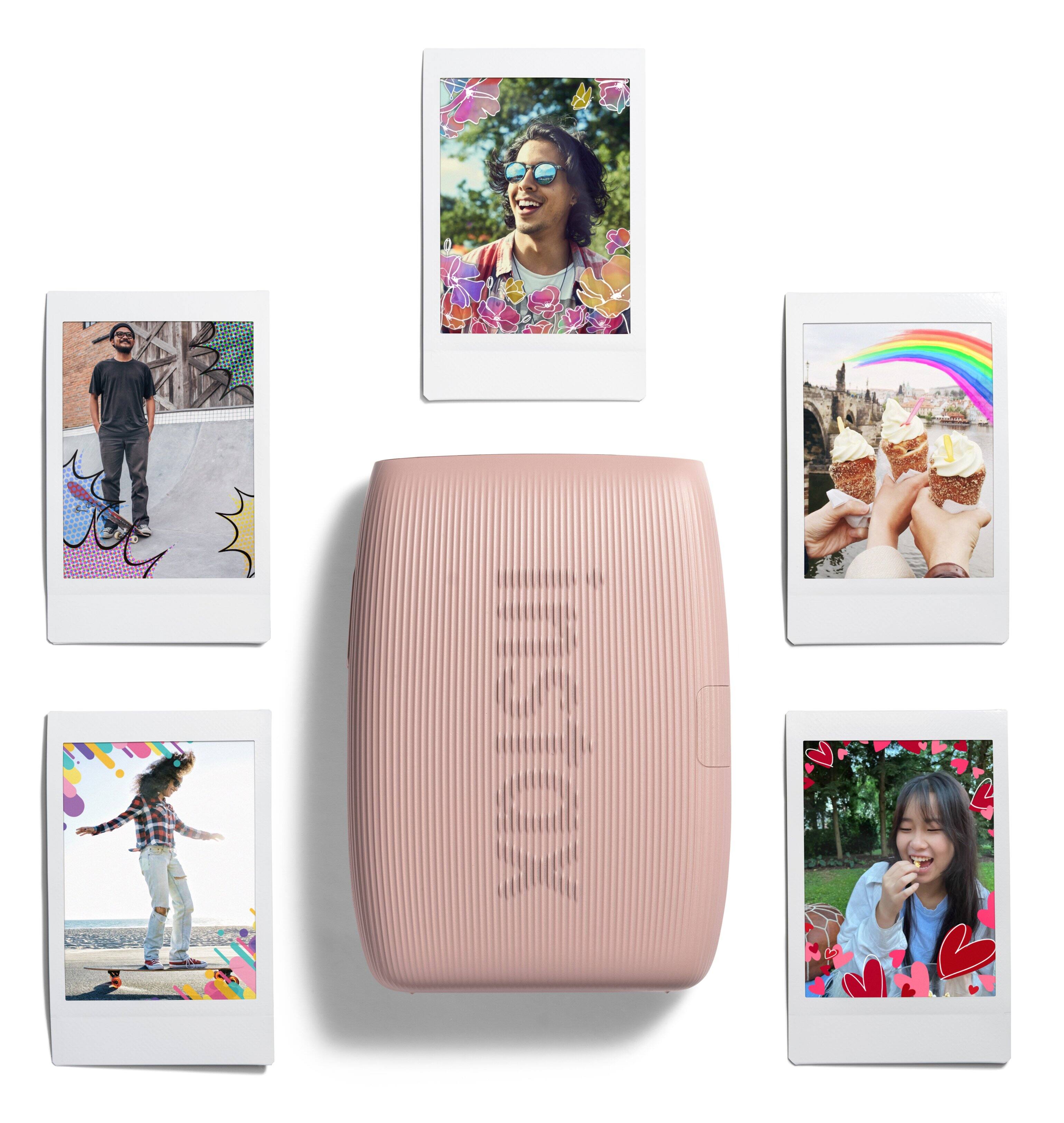 Alt View 18. Fujifilm - instax mini Link 3 Smartphone Printer - Rose Pink.