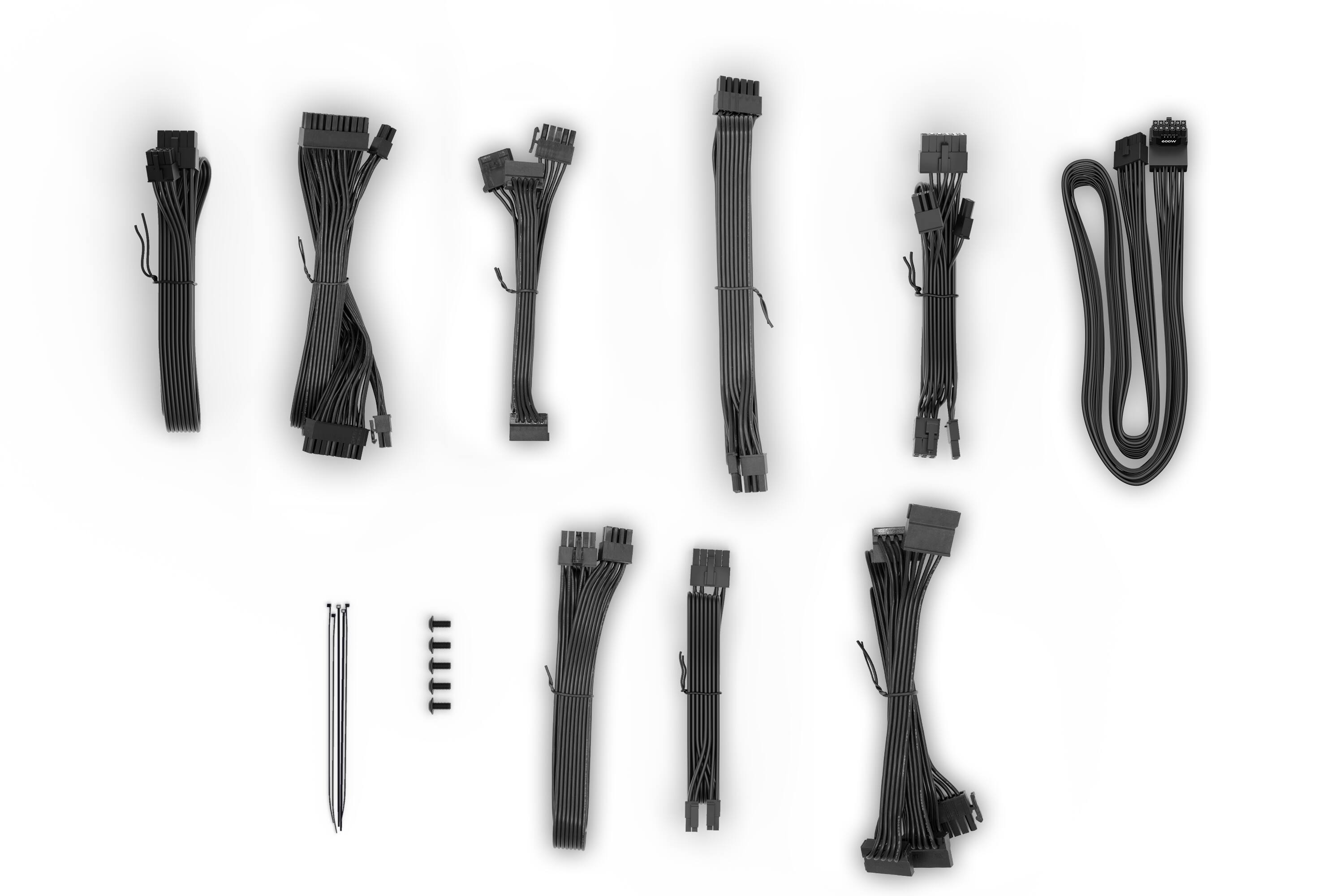 Alt View 2. be quiet! - Power Zone 2 750W ATX 80 Plus Platinum Modular Power Supply - Black.