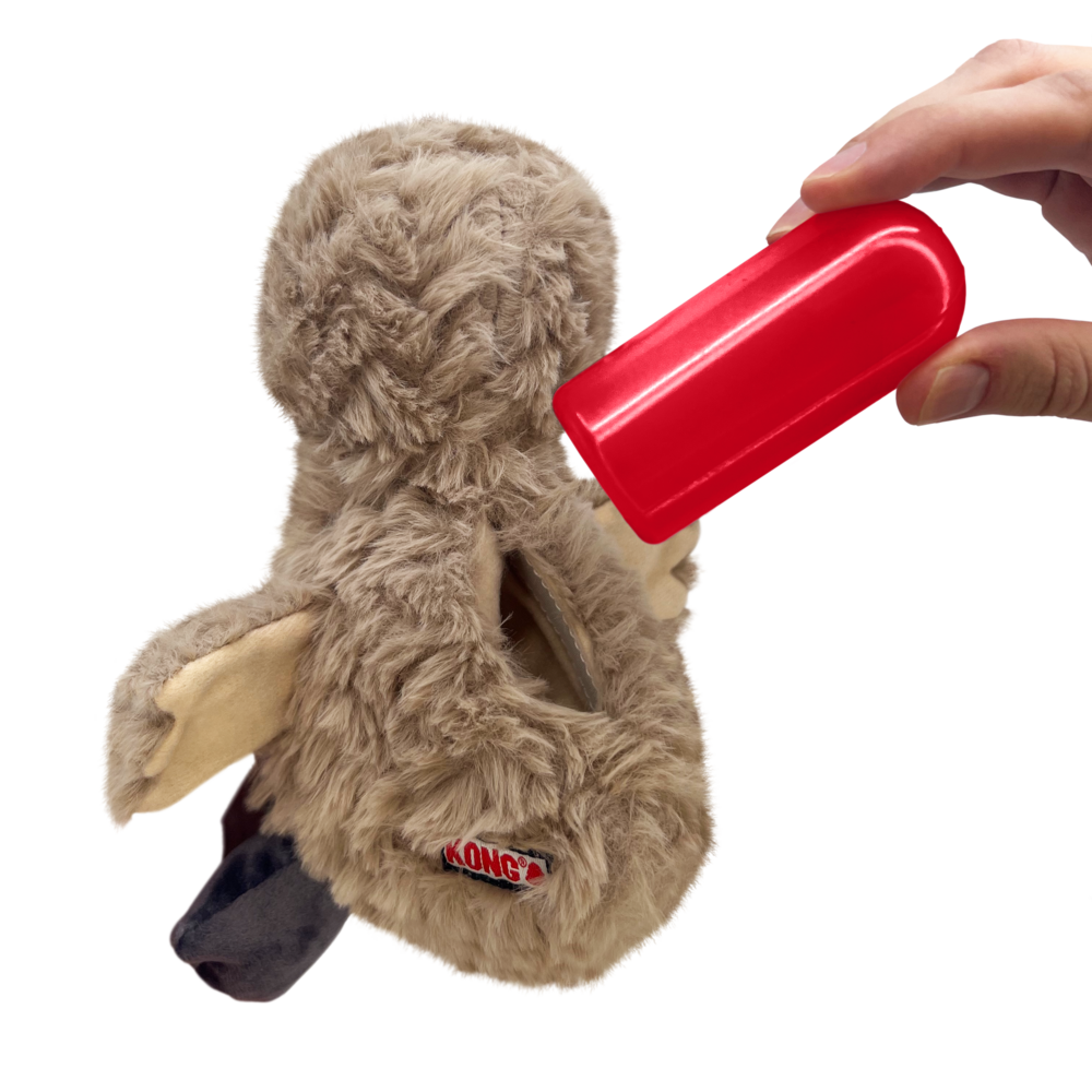 KONG Comfort Tykes Gosling Dog Toy in Small Multicolored - Best Buy