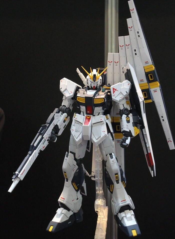 Alt View 1. BANDAI NAMCO Entertainment - Mobile Suit Gundam MG RX-93 Nu Gundam Ver.Ka.