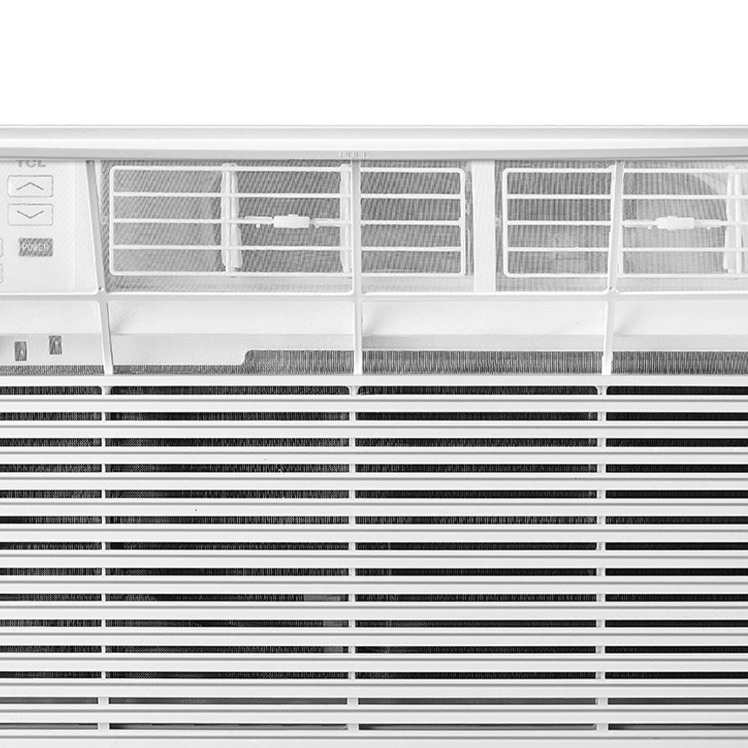 Alt View 16. TCL - 550 Sq. Ft. 12,000 BTU Smart Through-the-Wall Air Conditioner with Wi-Fi and Remote - White.