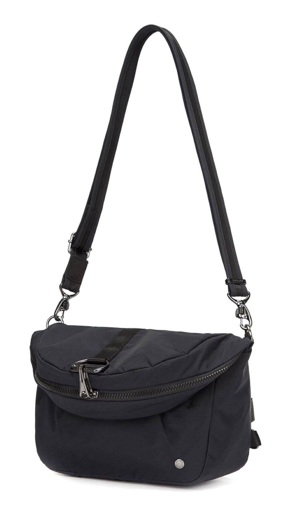 Alt View 2. Pacsafe - Pacsafe Citysafe CX convertible backpack (Econyl Black) - Econyl Black.