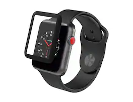 ZAGG - Invisible Shield Glass Luxe HD Clarity with Reinforced Screen Protection for Apple Watch Series 3 (42mm) - Clear