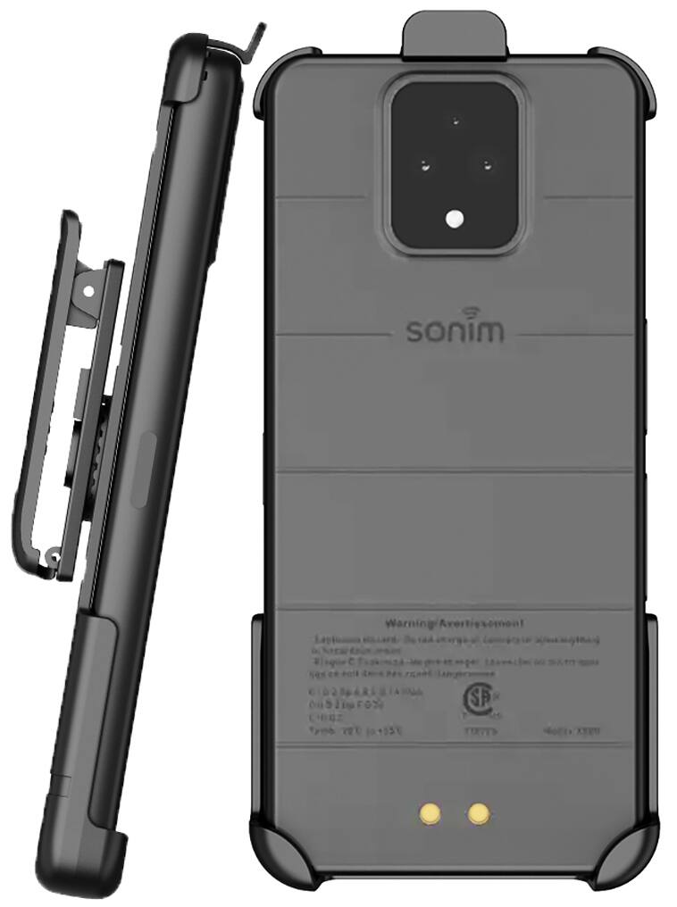 Nakedcellphone - Holster Case for Sonim XP Pro 5G Phone (2024, X800) - Ratchet Belt Clip Holder - Black price history on PriceWatchPro