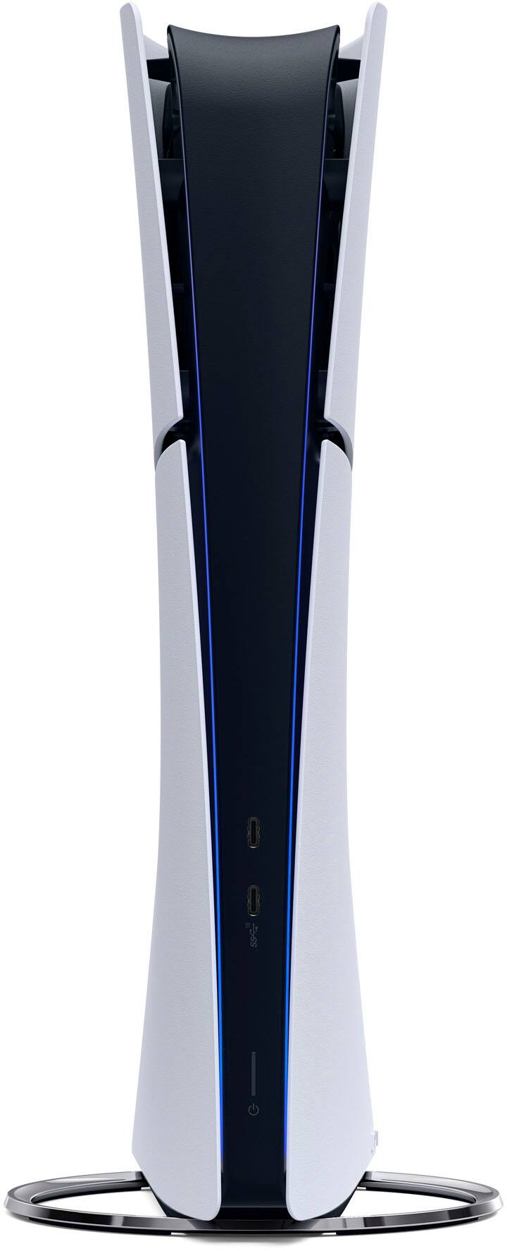 Alt View 2. Sony Interactive Entertainment - PlayStation 5 Slim Console Digital Edition – 825GB - White.