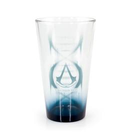Surreal Entertainment - Assassin's Creed Pint Glass| Find Your Past Text| 16 oz - Multicolor