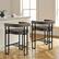 Front. KERDOM - 26'' Height Cloud Velvet Pub Bar Seats, Kitchen Island Stools with Arms Bar Stools Set of 2, Counter Padded High Chair - Cement Grey.
