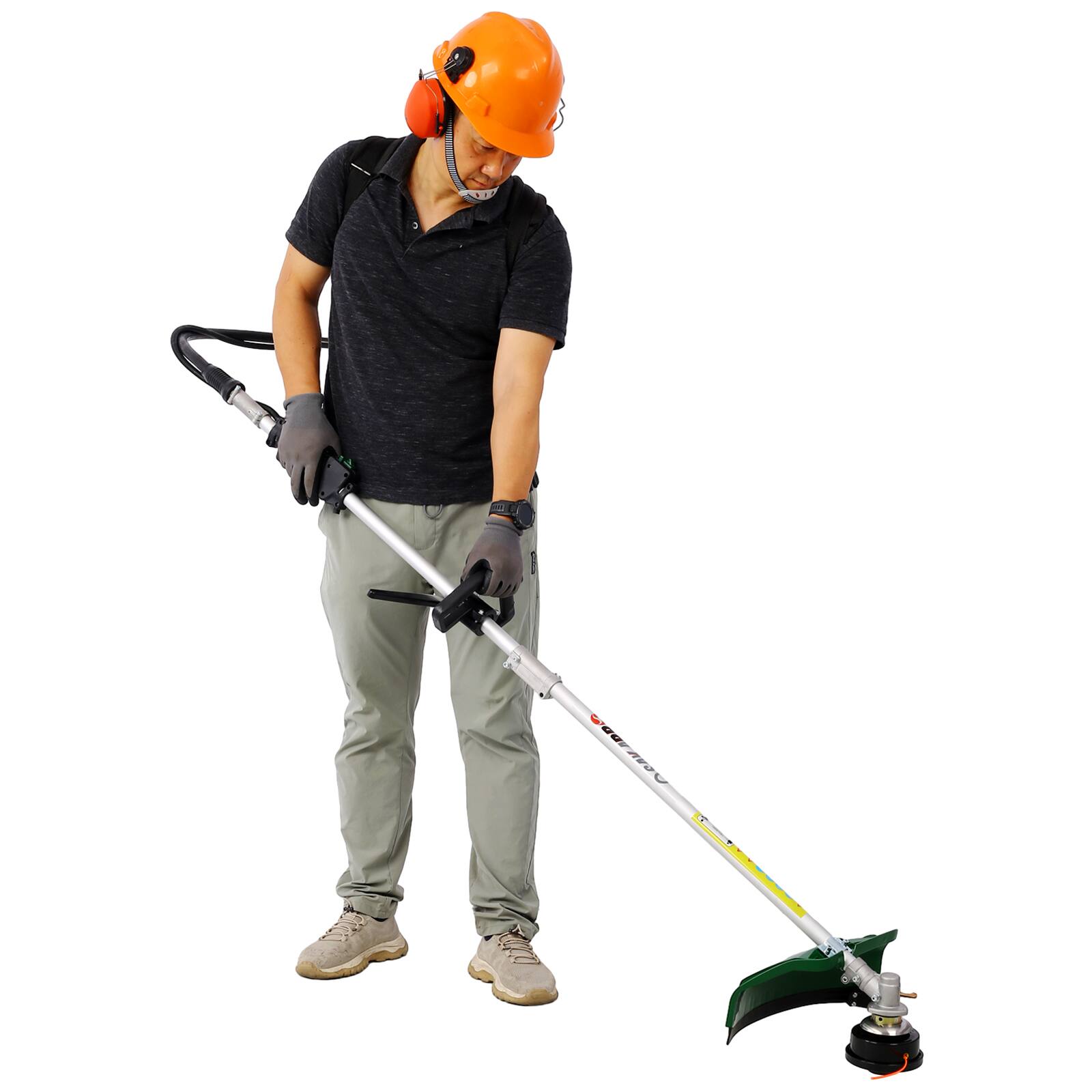 Alt View 5. LOVMOR - 31CC 4 Stroke Backpack 4 In 1 Multi Functional Garden Tool System EPA Compliant.