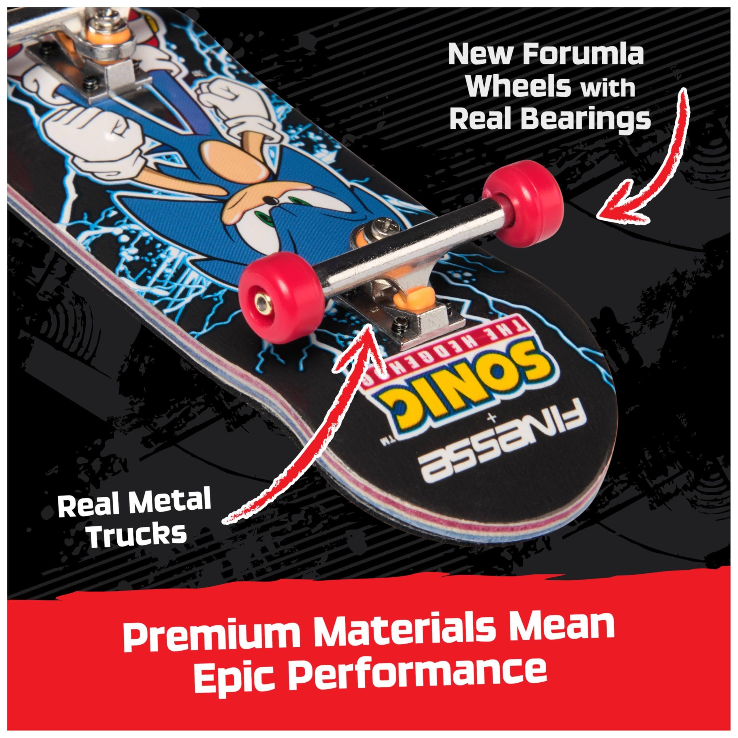 New Formula Wheels with Real Bearings  
Real Metal Trucks  
THE HEDGEH DINOS + TM FINESSE  
Premium Materials Mean Epic Performance