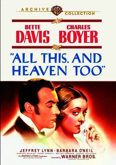 Front. All This, and Heaven Too - DVD.