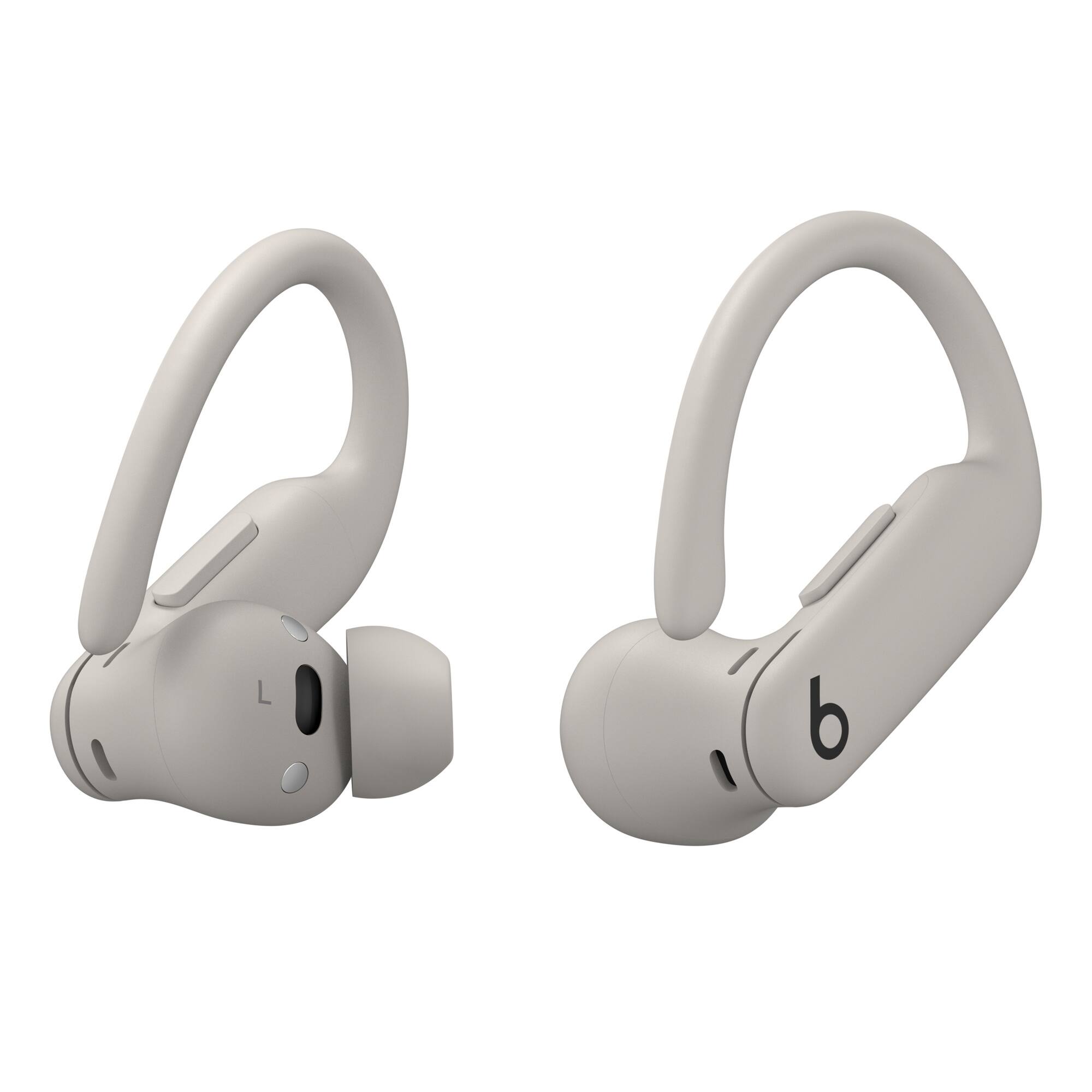Angle. Beats - Beats - Powerbeats Pro 2 True Wireless Active Noise Canceling Earbuds + Power Adapter - Gray.