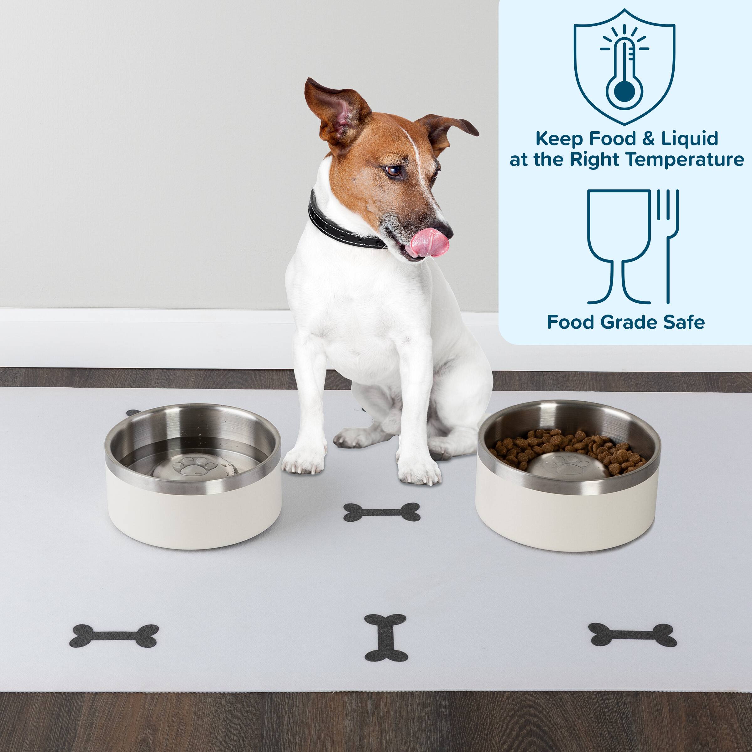 Keep Food & Liquid at the Right Temperature  
Food Grade Safe